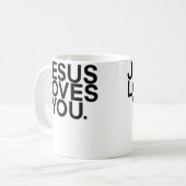 Mug Jésus vous aime (Devant gauche)