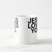 Mug Jésus vous aime (Centre)