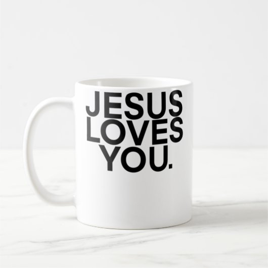 Mug Jésus vous aime (Gauche)
