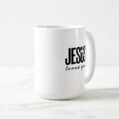 MUG JÉSUS VOUS AIME | CHRÉTIEN (Devant droit)