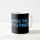 Mug Jésus Vous Aime Favorite (Devant droit)