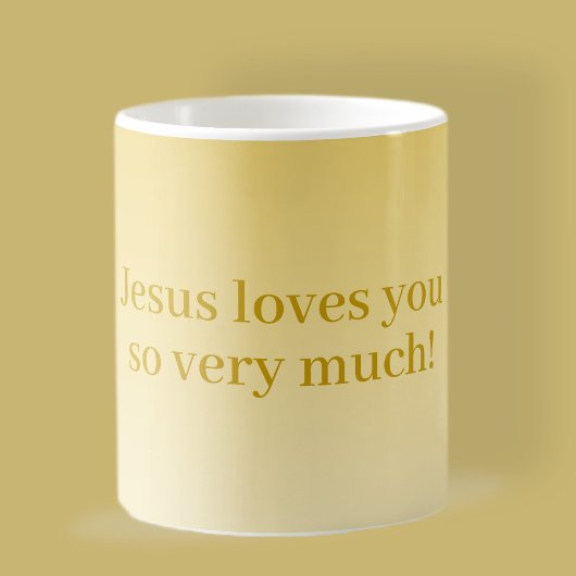 Mug Jésus vous aime tellement !