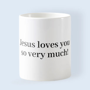 Mug Jésus vous aime tellement !