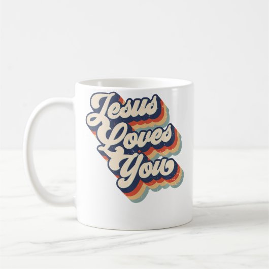 Mug Jésus Vous Aime Wo (Gauche)
