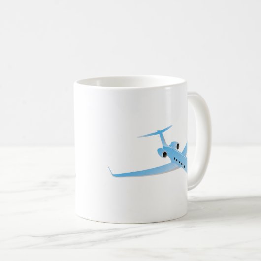 Mug Jet d'affaires (Devant droit)