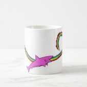 Mug Jet- d'arc-en-ciel de requin (Centre)