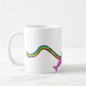 Mug Jet- d'arc-en-ciel de requin (Gauche)