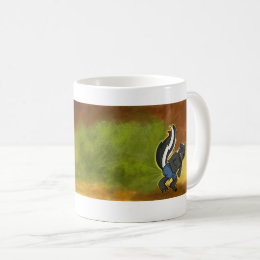 Mug Jet de mouffette (Devant droit)