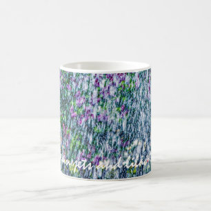 Mug Jet d'eau et fleurs lilas
