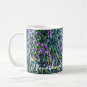 Mug Jet d'eau et fleurs lilas (Gauche)