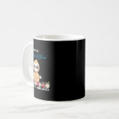 Mug J'étais Comme Tee Sloth Yoga Méditation Machine à  (Devant gauche)