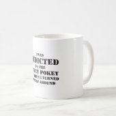 MUG J'ÉTAIS DÉPENDANT (Devant droit)