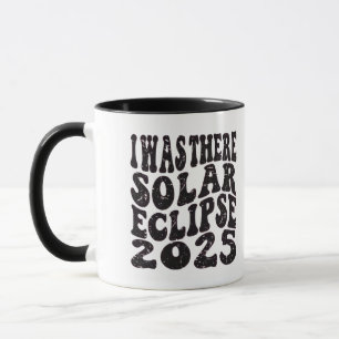 Mug J'étais là éclipse solaire 2025 Éclipse partielle
