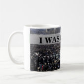 Mug J'ÉTAIS LÀ : Le Président Obama Inauguration dans (Gauche)