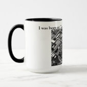 Mug J'étais né à la base aérienne Japon de Tachikawa (Gauche)