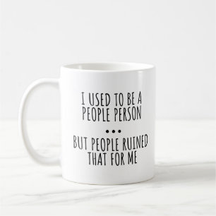 MUG J'ÉTAIS UNE PERSONNE SOCIABLE