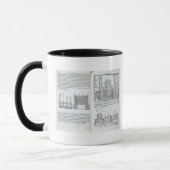 Mug Jetant des fondements, de "Della Architettura", (Gauche)