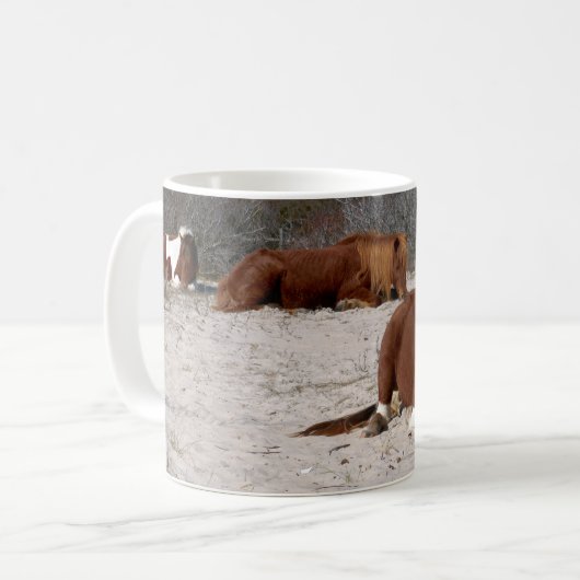 Mug Jeter des ponies sauvages au Parc national Assatea (Devant gauche)