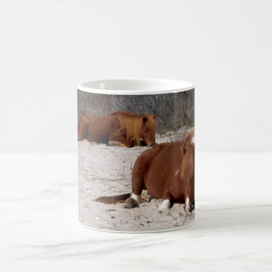Mug Jeter des ponies sauvages au Parc national Assatea (Centre)