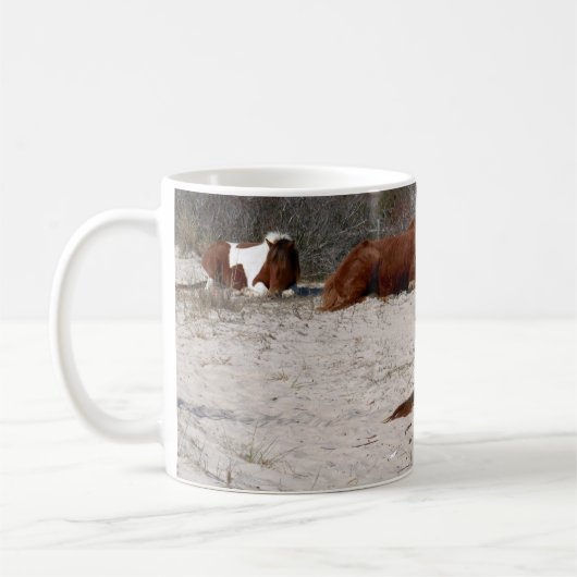 Mug Jeter des ponies sauvages au Parc national Assatea (Gauche)