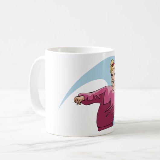 Mug Jeter Un Boomerang (Devant gauche)