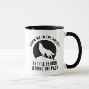 Mug Jetez-Moi Aux Loups
