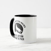 Mug Jetez-Moi Aux Loups (Devant gauche)