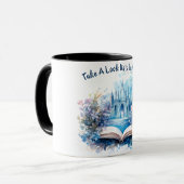 Mug Jetez un coup d'œil, c'est dans un livre (Devant gauche)
