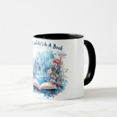 Mug Jetez un coup d'œil, c'est dans un livre (Devant droit)
