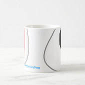 Mug Jetez un coup d'oeil le lapin ! (Centre)