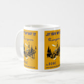 Mug Jetez votre chemin vers Rangoon (Devant gauche)