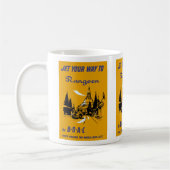 Mug Jetez votre chemin vers Rangoon (Gauche)