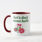 Mug Jetons un pont sur quelques halls Noël (Gauche)