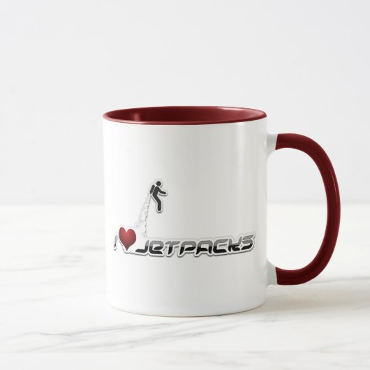 Mug Jetpacks du coeur I (Droite)