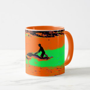 Mug Jets d'été - Plaisir de ski à jet