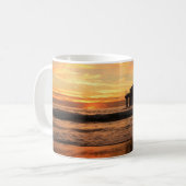 Mug Jetty Over Beach Sunset (Devant gauche)