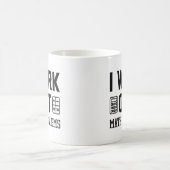 Mug J'Étudie Les Problèmes Mathématiques (Centre)
