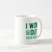 Mug J'Étudie Les Problèmes Mathématiques (Devant droit)