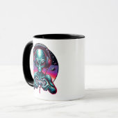 Mug Jeu Alien Extraterrestrial en cours (Devant gauche)