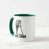 Mug JEU AU-DESSUS de T-shirt (Devant gauche)