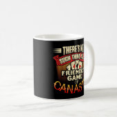 Mug Jeu Carte Canasta Pour Un Canasta (Devant droit)