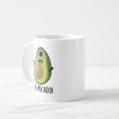 Mug Jeu d'Avocado amusant (Devant gauche)