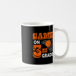 Mug Jeu De Basket De 3E Année Retour À L'École Fun Gi
