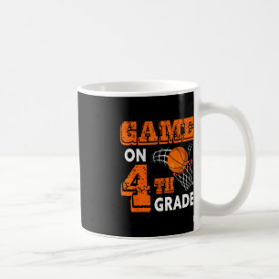 Mug Jeu De Basket De 4E Année Retour À L'École Fun Gi