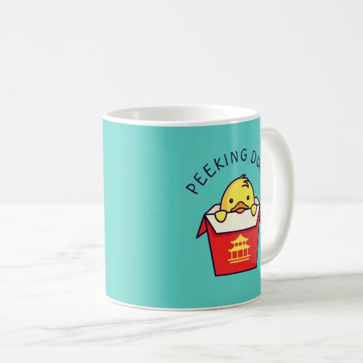 Mug Jeu de canard de Pékin (Devant droit)