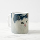 Mug Jeu de chat de neige (Devant gauche)