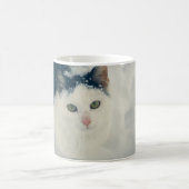 Mug Jeu de chat de neige (Centre)