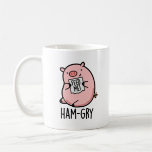 Mug Jeu de cochon animal amusant qui a faim de jambon