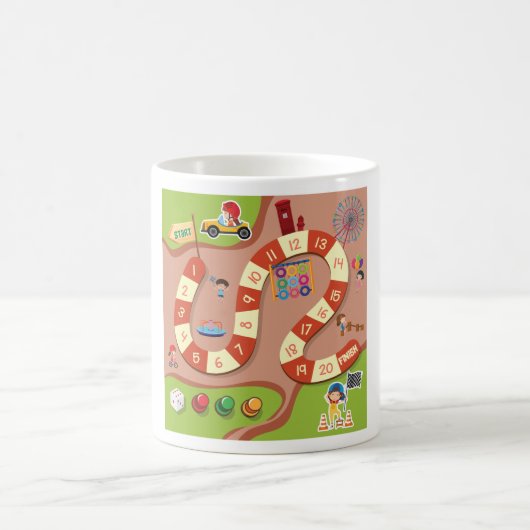 Mug Jeu de course (Centre)