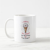 Mug Jeu de crème glacée mignonne (Gauche)